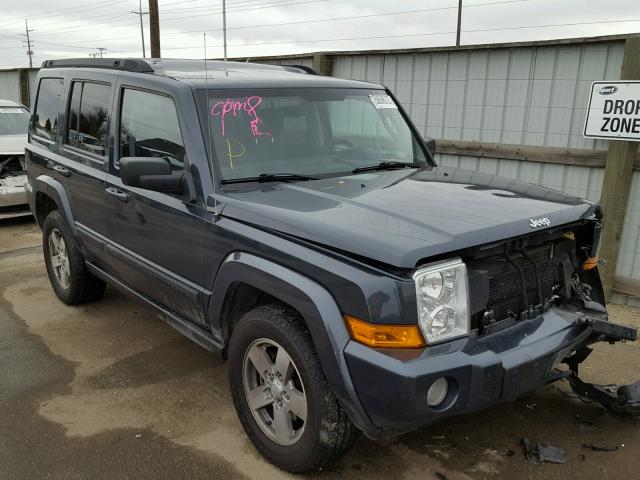 1J8HG48K38C131955 - 2008 JEEP COMMANDER 蓝色 照片 1