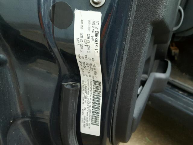 1J8HG48K38C131955 - 2008 JEEP COMMANDER 蓝色 照片 10