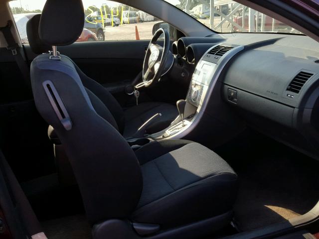 JTKDE177550010938 - 2005 TOYOTA SCION TC 勃艮第红 照片 5