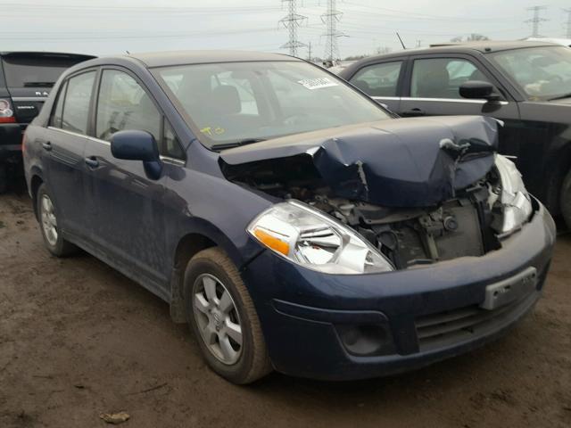 3N1BC11E97L454652 - 2007 NISSAN VERSA S BLUE photo 1