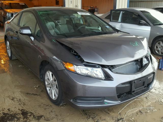2HGFG3B8XCH515096 - 2012 HONDA CIVIC EX ნაცრისფერი ფოტო 1