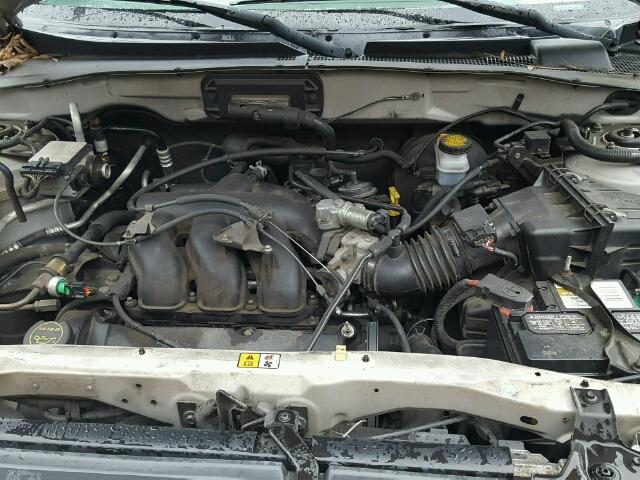 4F2YU09122KM44412 - 2002 MAZDA TRIBUTE LX GRAY photo 7