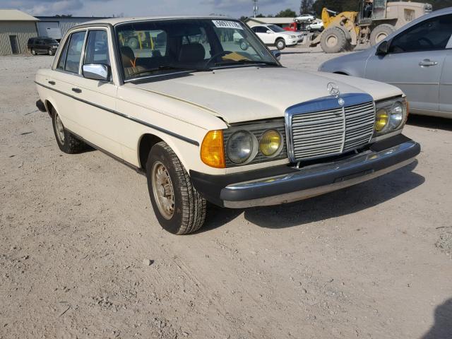 WDBAB33A1EA128915 - 1984 MERCEDES-BENZ 300 DT YELLOW photo 1