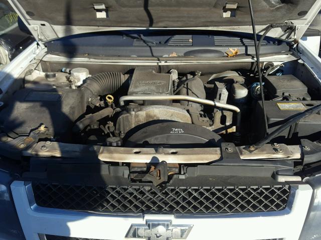 1GNDT13S982239906 - 2008 CHEVROLET TRAILBLAZE WHITE photo 7