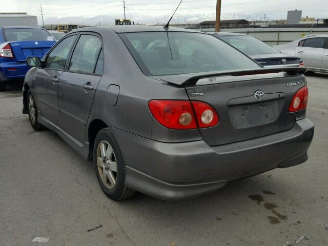 1NXBR32E65Z468030 - 2005 TOYOTA COROLLA CE GRAY photo 3