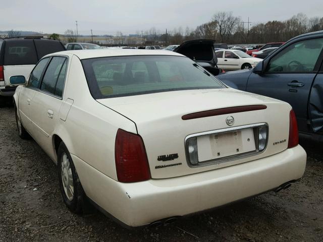 1G6KD54Y13U186397 - 2003 CADILLAC DEVILLE WHITE photo 3