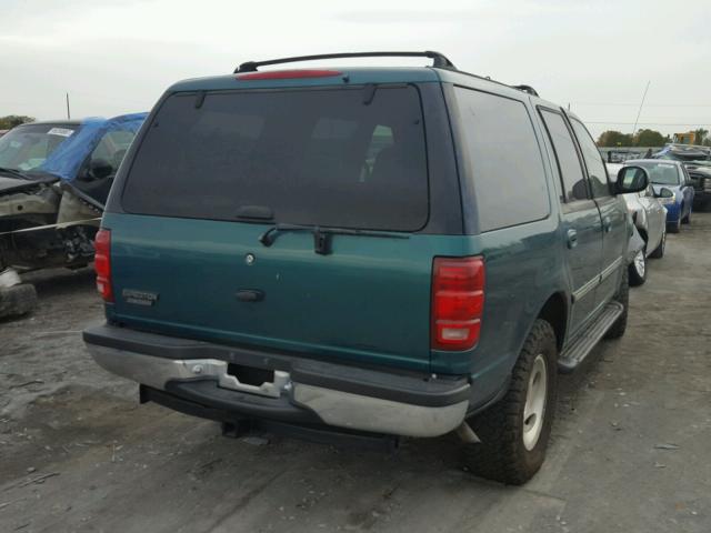 1FMEU18W7VLC39524 - 1997 FORD EXPEDITION GREEN photo 4