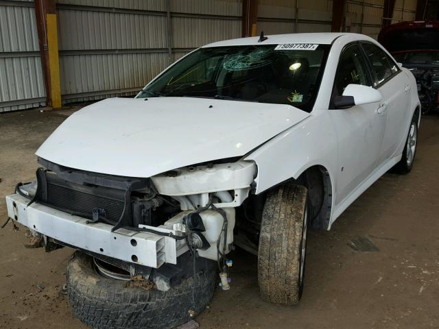 1G2ZJ57K894256924 - 2009 PONTIAC G6 WHITE photo 2