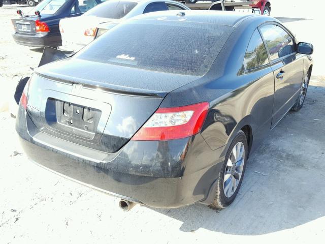 2HGFG12879H503551 - 2009 HONDA CIVIC EX Siyah fotoğraf 4