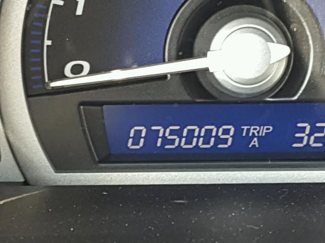 2HGFG12879H503551 - 2009 HONDA CIVIC EX Siyah fotoğraf 8