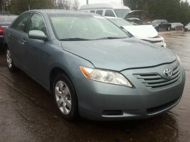4T1BE46K49U832839 - 2009 TOYOTA CAMRY BASE GREEN photo 1