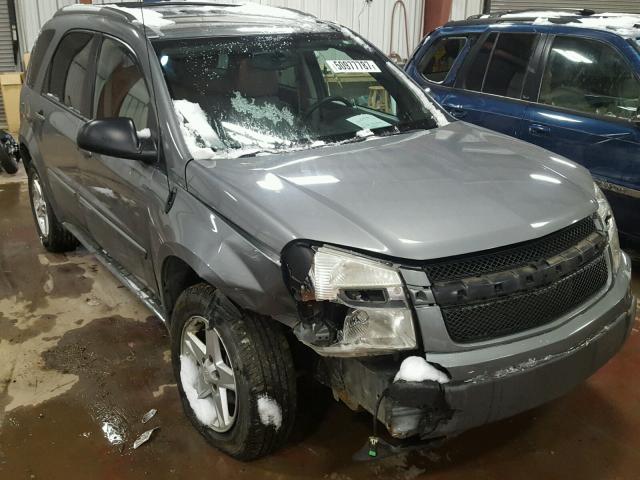 2CNDL73F256148257 - 2005 CHEVROLET EQUINOX LT GRAY photo 1