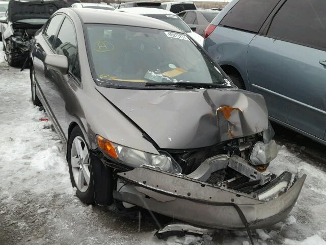 2HGFA16596H039398 - 2006 HONDA CIVIC LX GRAY photo 1