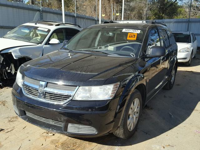 3D4GG47B39T590092 - 2009 DODGE JOURNEY SE BLACK photo 2