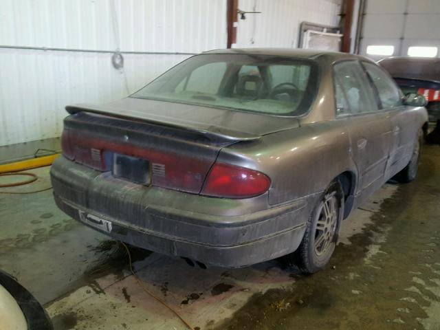 2G4WB55K821132521 - 2002 BUICK REGAL LS BROWN photo 4