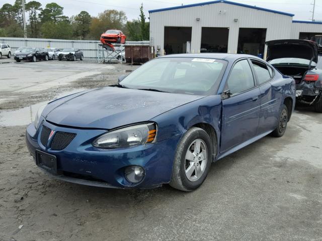 2G2WP552461300803 - 2006 PONTIAC GRAND PRIX BLUE photo 2