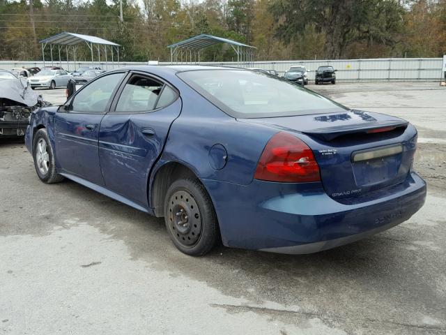 2G2WP552461300803 - 2006 PONTIAC GRAND PRIX Կապույտ լուսանկար 3