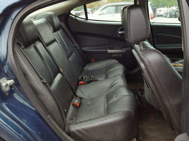 2G2WP552461300803 - 2006 PONTIAC GRAND PRIX Կապույտ լուսանկար 6