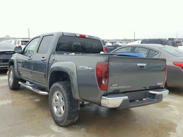 1GTJSCDE7A8144699 - 2010 GMC CANYON SLE GRAY photo 3