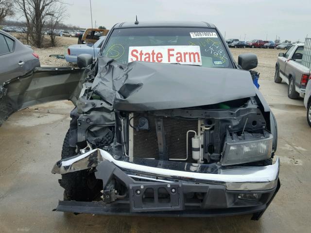 1GTJSCDE7A8144699 - 2010 GMC CANYON SLE GRAY photo 9