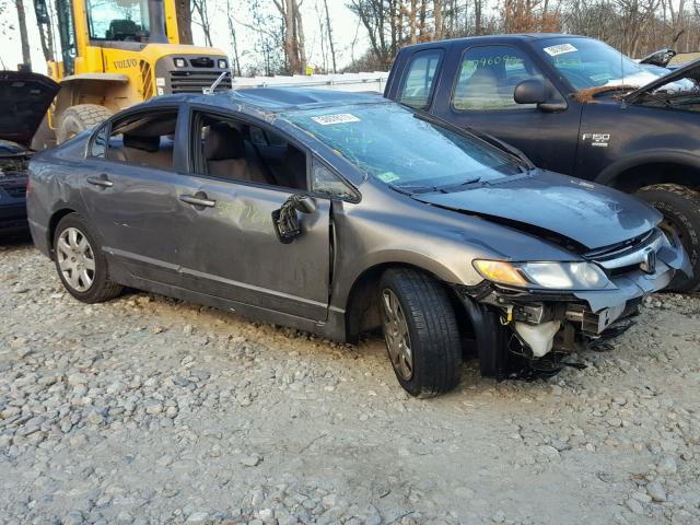 1HGFA16527L090407 - 2007 HONDA CIVIC LX GRAY photo 1