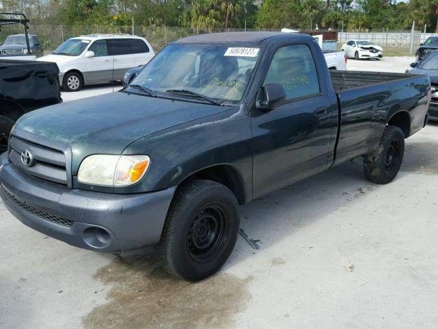 5TBJU321X5S442975 - 2005 TOYOTA TUNDRA GREEN photo 2