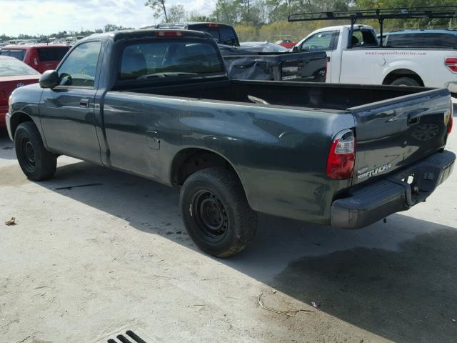 5TBJU321X5S442975 - 2005 TOYOTA TUNDRA GREEN photo 3