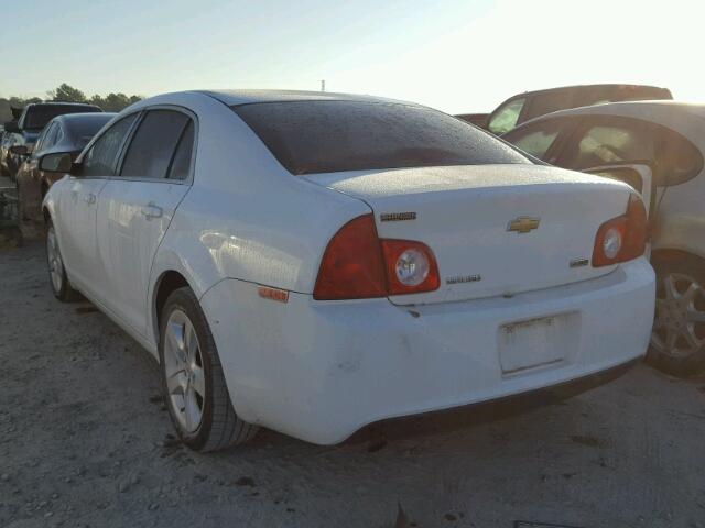 1G1ZA5EU6BF308408 - 2011 CHEVROLET MALIBU LS WHITE photo 3
