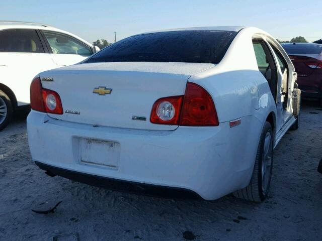 1G1ZA5EU6BF308408 - 2011 CHEVROLET MALIBU LS WHITE photo 4