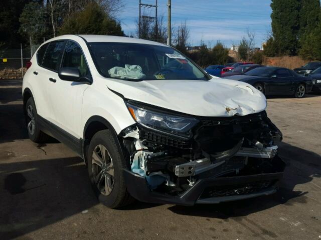 2HKRW6H38HH214160 - 2017 HONDA CR-V LX WHITE photo 1