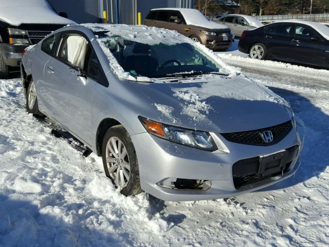 2HGFG3B00CH503100 - 2012 HONDA CIVIC EXL SILVER photo 1