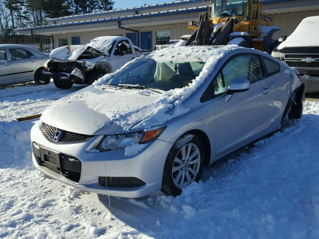 2HGFG3B00CH503100 - 2012 HONDA CIVIC EXL SILVER photo 2