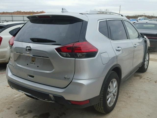 JN8AT2MT3HW380492 - 2017 NISSAN ROGUE S SILVER photo 4