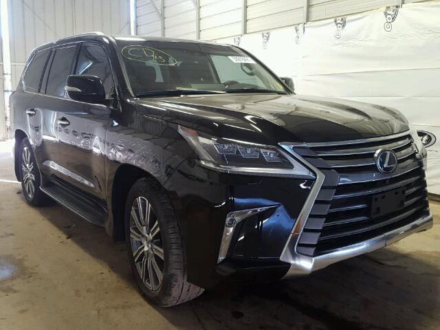 JTJHY7AX1H4230678 - 2017 LEXUS LX 570 BLACK photo 1