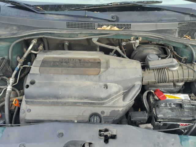 2HKRL18063H505976 - 2003 HONDA ODYSSEY EX GREEN photo 7