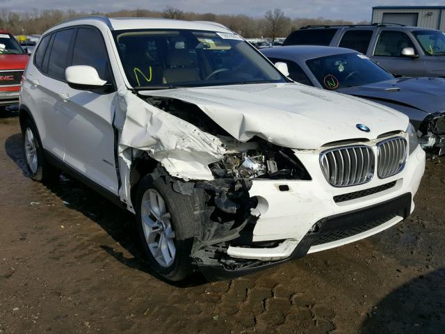 5UXWX7C52EL983385 - 2014 BMW X3 XDRIVE3 WHITE photo 1