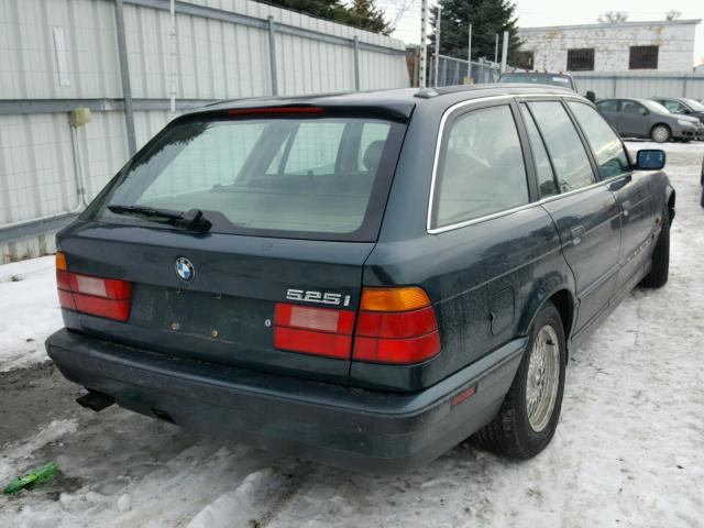 WBAHJ6327SGD26095 - 1995 BMW 525 IT AUT GREEN photo 4