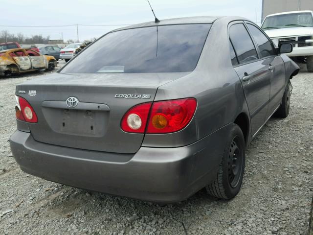 1NXBR32E33Z030322 - 2003 TOYOTA COROLLA CE GRAY photo 4