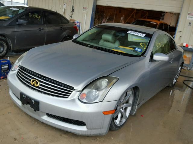 JNKCV54E33M217006 - 2003 INFINITI G35 SILVER photo 2