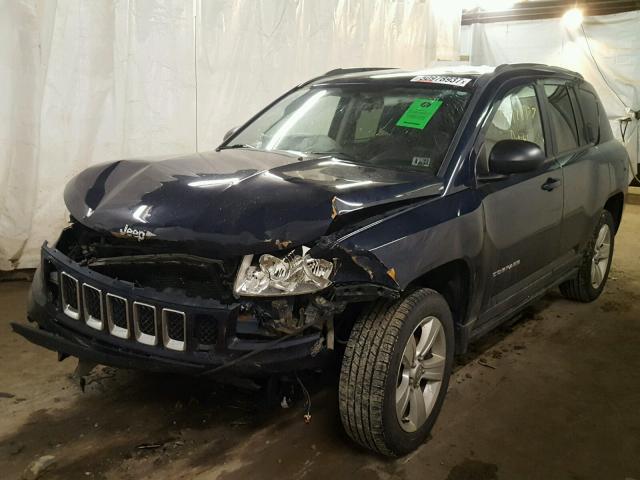 1C4NJDEB7DD261726 - 2013 JEEP COMPASS LA BLUE photo 2