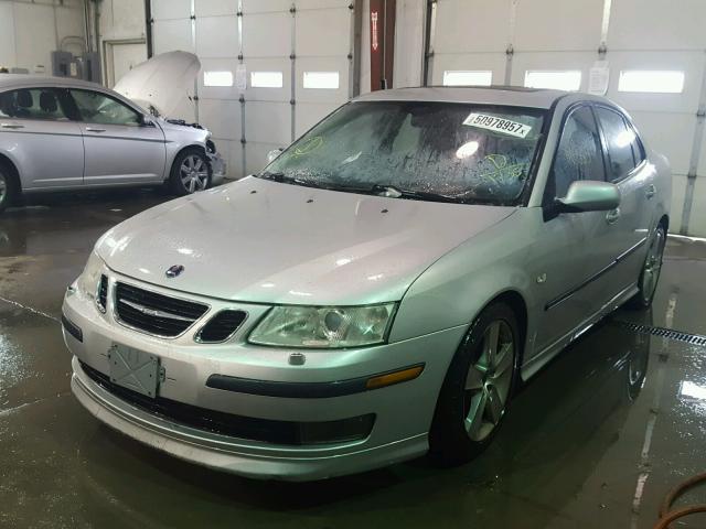 YS3FH41U171101735 - 2007 SAAB 9-3 AERO SILVER photo 2