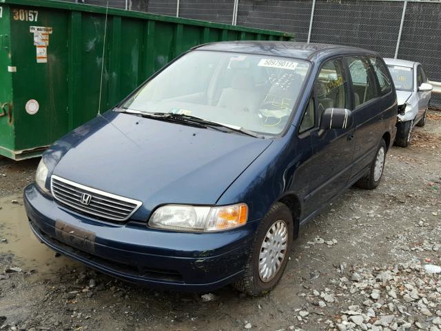 JHMRA1866TC017714 - 1996 HONDA ODYSSEY BA GREEN photo 2