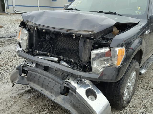 1FTFW1EF0CFA40818 - 2012 FORD F150 SUPER BLACK photo 9