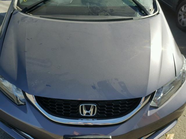 19XFB2F83FE271941 - 2015 HONDA CIVIC EX GRAY photo 7