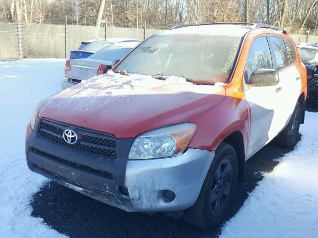 JTMBD33V175069461 - 2007 TOYOTA RAV4 ORANGE photo 2