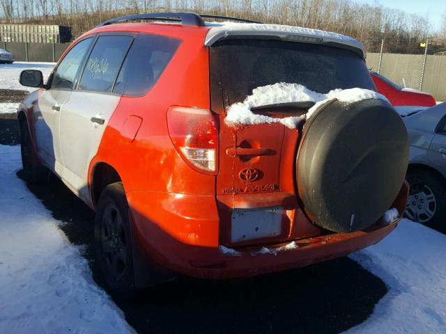 JTMBD33V175069461 - 2007 TOYOTA RAV4 ORANGE photo 3