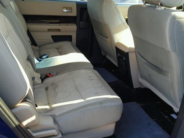 2FMHK6C85DBD10873 - 2013 FORD FLEX SEL ლურჯი ფოტო 6