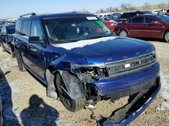 2FMHK6C85DBD10873 - 2013 FORD FLEX SEL ლურჯი ფოტო 9