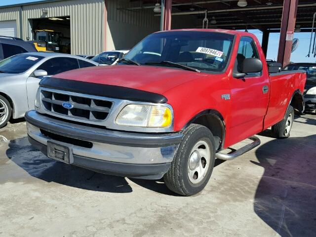 1FTDF1723VNA33646 - 1997 FORD F150 RED photo 2