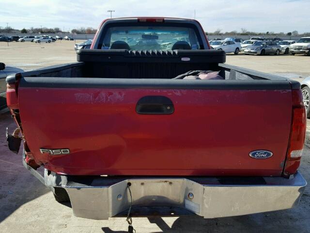 1FTDF1723VNA33646 - 1997 FORD F150 RED photo 6